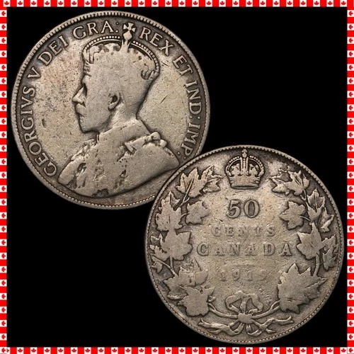 1919 Canada 50 Cents — photo from the most recent tracked eBay sale