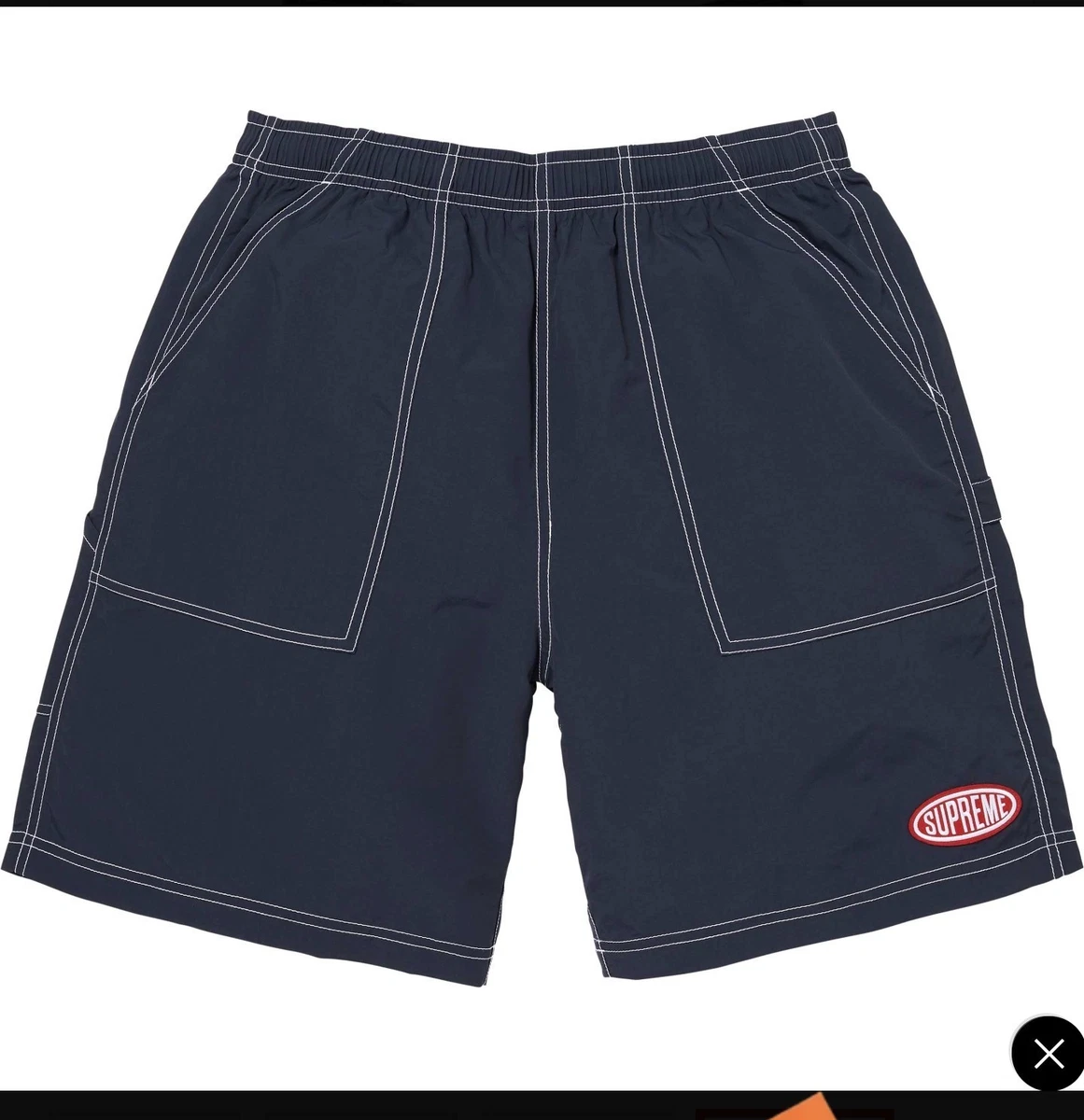 Supreme Nylon Black Shorts for Men for sale | eBay