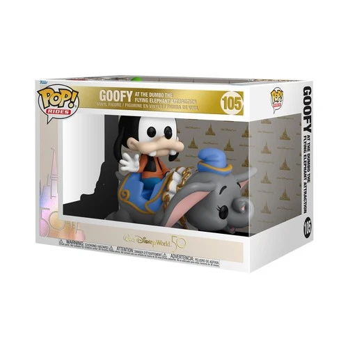 Funko POP! Rides Super Deluxe: Walt Disney World 50th - Dumbo with Goofy
