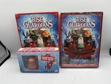 RISE OF THE GUARDIANS DVD W/ MARCHING TOY ELF & SLIPSLEEVE HOLIDAY EDITION