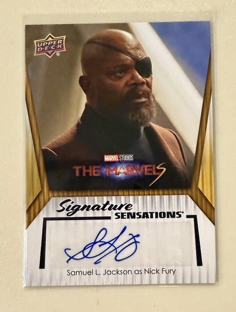 2024 UD Marvel Studios Serie 2 Samuel L. Jackson als Nick Fury Autogramm #SS-SJ