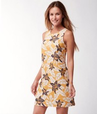 Tommy Bahama Olympias Blooms Linen Shift Dress XS NWT