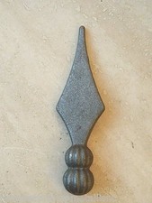 lotto nr.10 lance in ferro battuto per barriere fai da te bricolage casa MP.L32