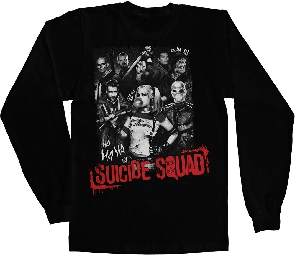 Suicide Squad Longsleeve Tee Black 6890₽