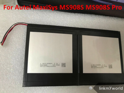 Vhbw Batterie Compatible Avec Autel MaxiSys MY908, Pro, MS908P Pro Appareil De Diagnostique De Véhicule (11000mAh, 3,7V, Li-polymère