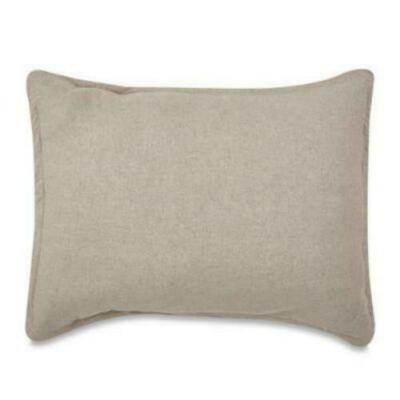 LinenWeave Vintage Washed Standard Pillow Sham in Natural, 20'' x 26'', NEW