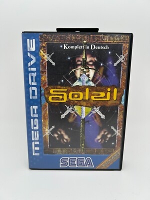 SEGA Mega Drive Soleil in OVP CIB Schöner Zustand