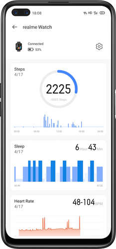 Reloj Realme - Reloj inteligente negro modelo RMA161 - Imagen 8 de 9