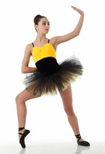 INNOVATIONS Ballet Costume Dance Lilac YELLOW Tutu Child Small