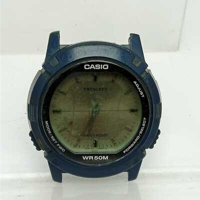 Casio 1349 Twincept ABX-20 World time Vintage Men s Watch for Parts MUR353MHN1
