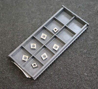 Mapal 7 piece turning plates CEGT060204-HK11 +6°L U32064918 - unused