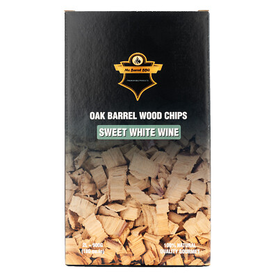 Mr. Barrel BBQ Smoking Chips L Sweet White Wine, 900 g Räucherchips