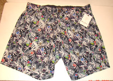 ROBERT GRAHAM Floral Paisley Performance Board Shorts SWIM TRUNKS Size 32 NWT 