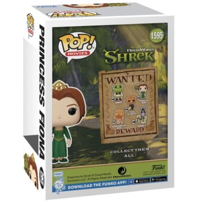 Shrek DreamWorks 30th Anniversary Fiona with Frog Balloon Funko
