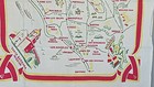 Vintage CALIFORNIA STATE TABLECLOTH Souvenir 33" x 37" White Cotton MID CENTURY — photo 4