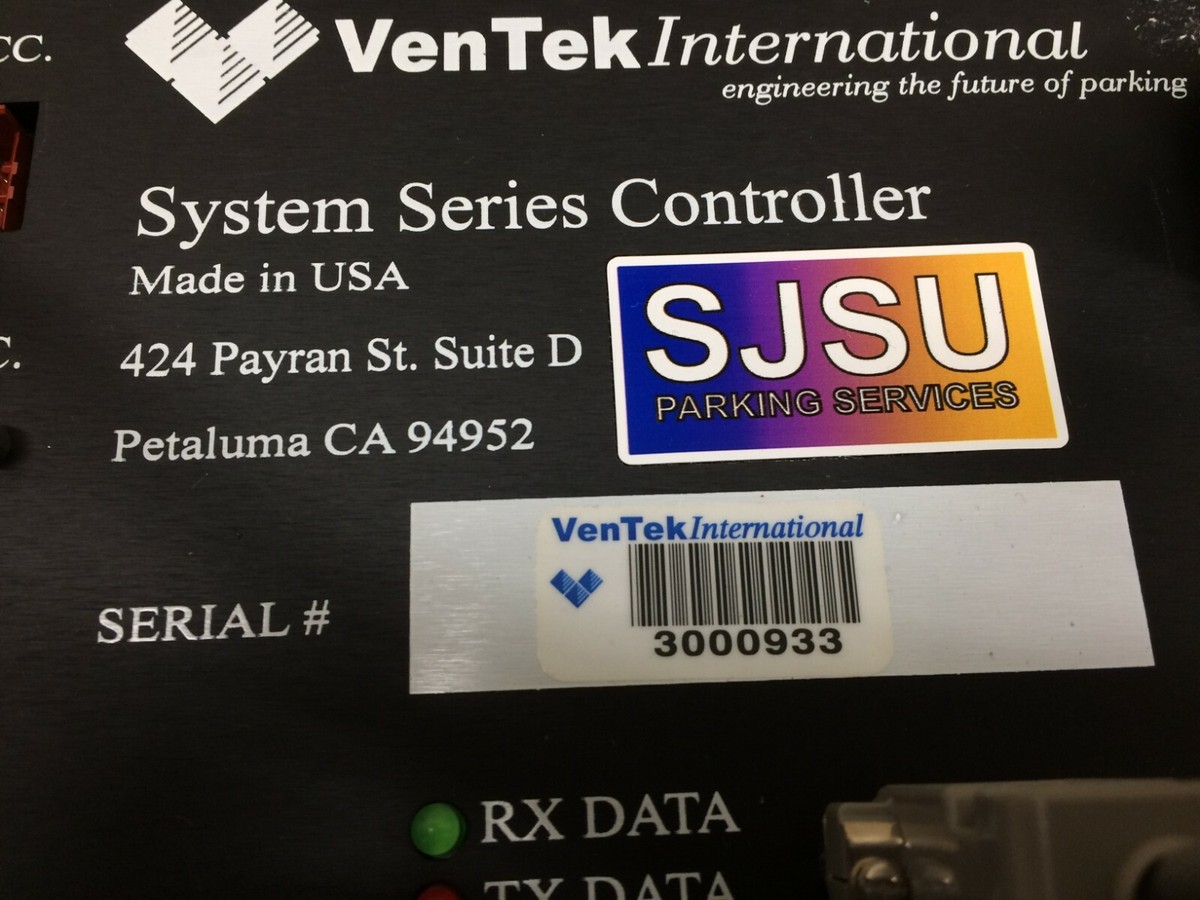 VenTek System Series Controller For Automated Fee Machine Model 6 Wires