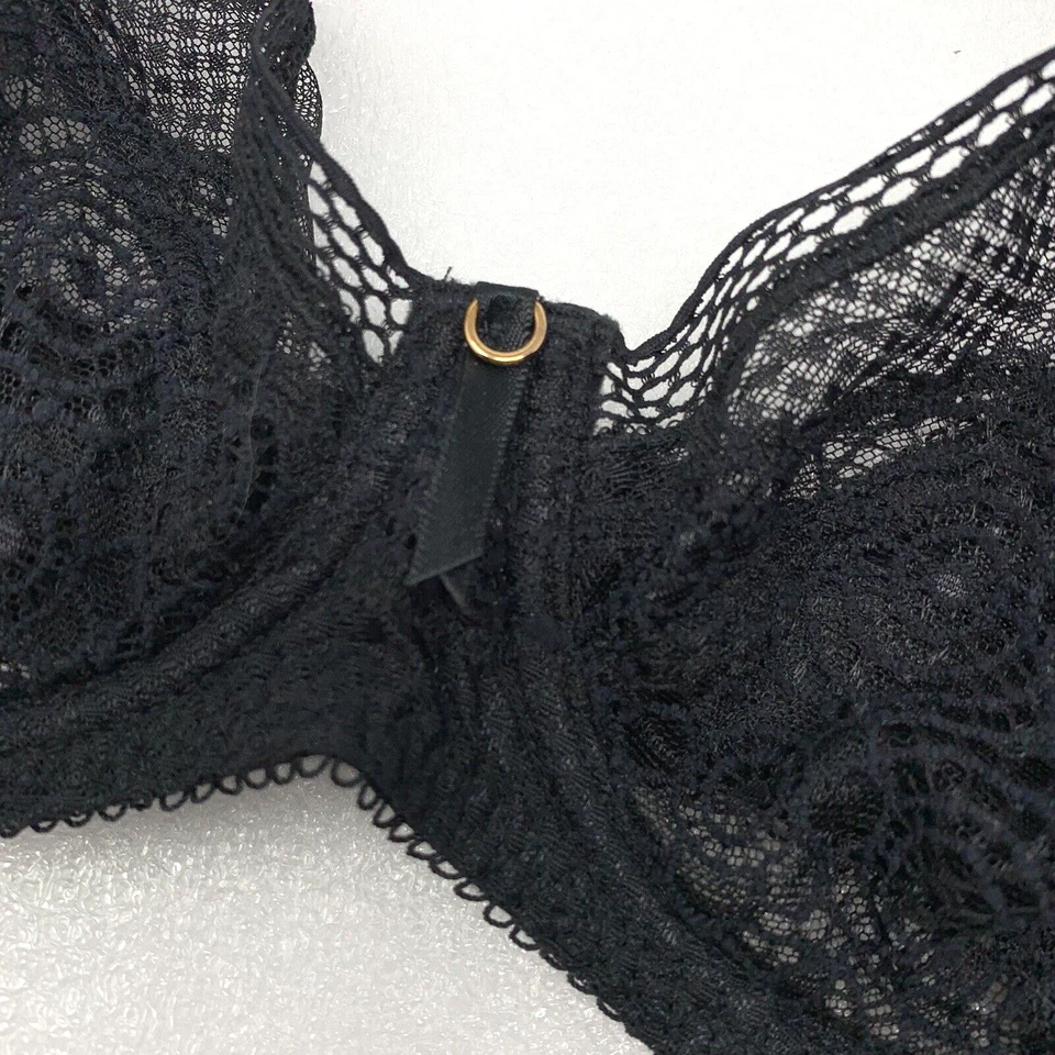 Sujetador Balconette US 30DD FREYA AA5491 Expression Con Aros Sumergir Malla Transparente Encaje Foto 2 de 4