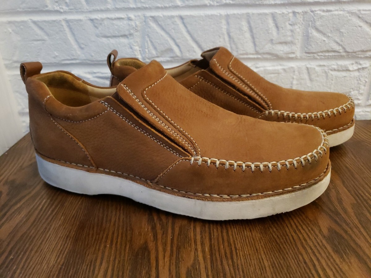 Samuel Hubbard brown leather M1900-115 Loafers Men display picture 3