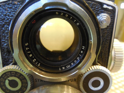 Rolleiflex Synchro-Compur Franke & Heidecke Braunschweig 3,5/75mm - Bild 3 von 17
