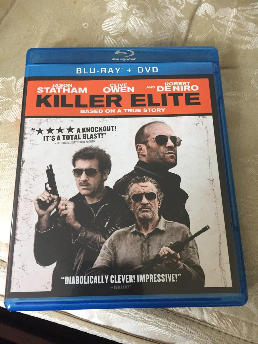 Killer Elite Blu ray DVD 2 Disc Set Jason Statham Robert De Niro