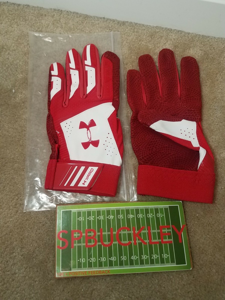 UA UNDER ARMOUR YARD PRO ADULT XXL BASEBALL BATTING GLOVES