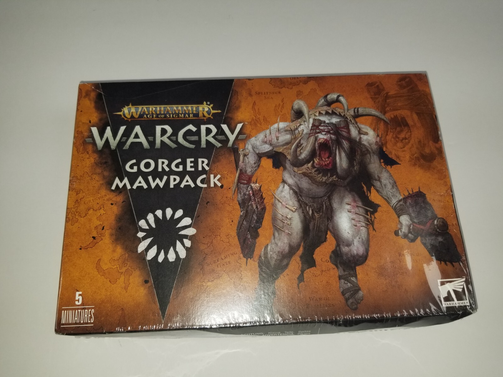 Боевой клич: Пожирательный ранец Warhammer Age of Sigmar GAW112-17 Новый ЗАПЕЧАТАННЫЙ 