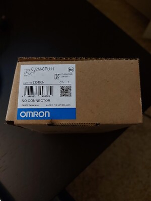 New One OMRON CJ2M-CPU11 CPU Unit CJ2MCPU11 New