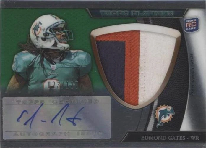 Jumbo Patch Green Refractor Rookie Autographs