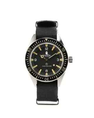 A BATHING APE 時計　BAPEX A BATHING APE Men's Wrist Watch CLASSIC TYPE 1 BAPEX M Black