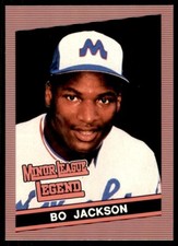 Minor League Legend #NNO Bo Jackson Memphis Chicks / Kansas City Royals RARE!