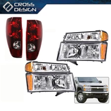 Fit For 2004-2012 Chevy Colorado GMC Canyon Bumper Headlights Tail lights