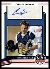 2023 Panini USA Baseball Stars & Stripes 18U National Team Signatures 2 Campbell