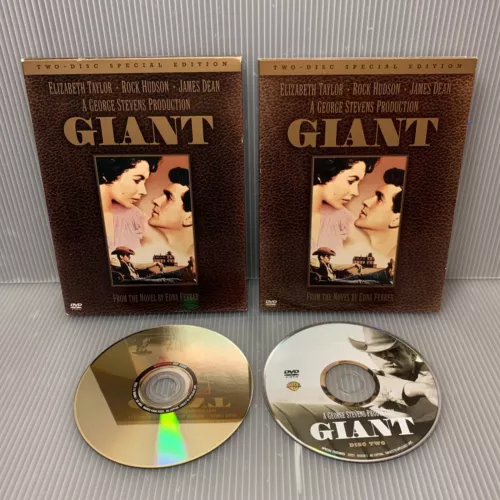 GIANT (2-DVD Special Edition, 1956) Elizabeth Taylor, James Dean, Rock Hudson