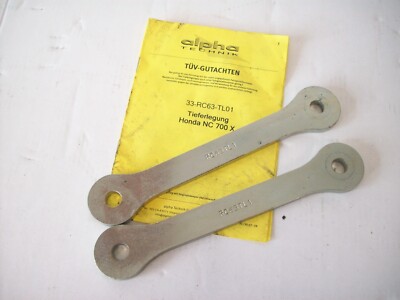 Tieferlegungssatz, Tieferlegung hinten / Lowering rear Honda NC 700 X - RC63