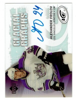 Alexander Frolov 2005-06 Upper Deck Ice Glacial Graphs #GGAF 