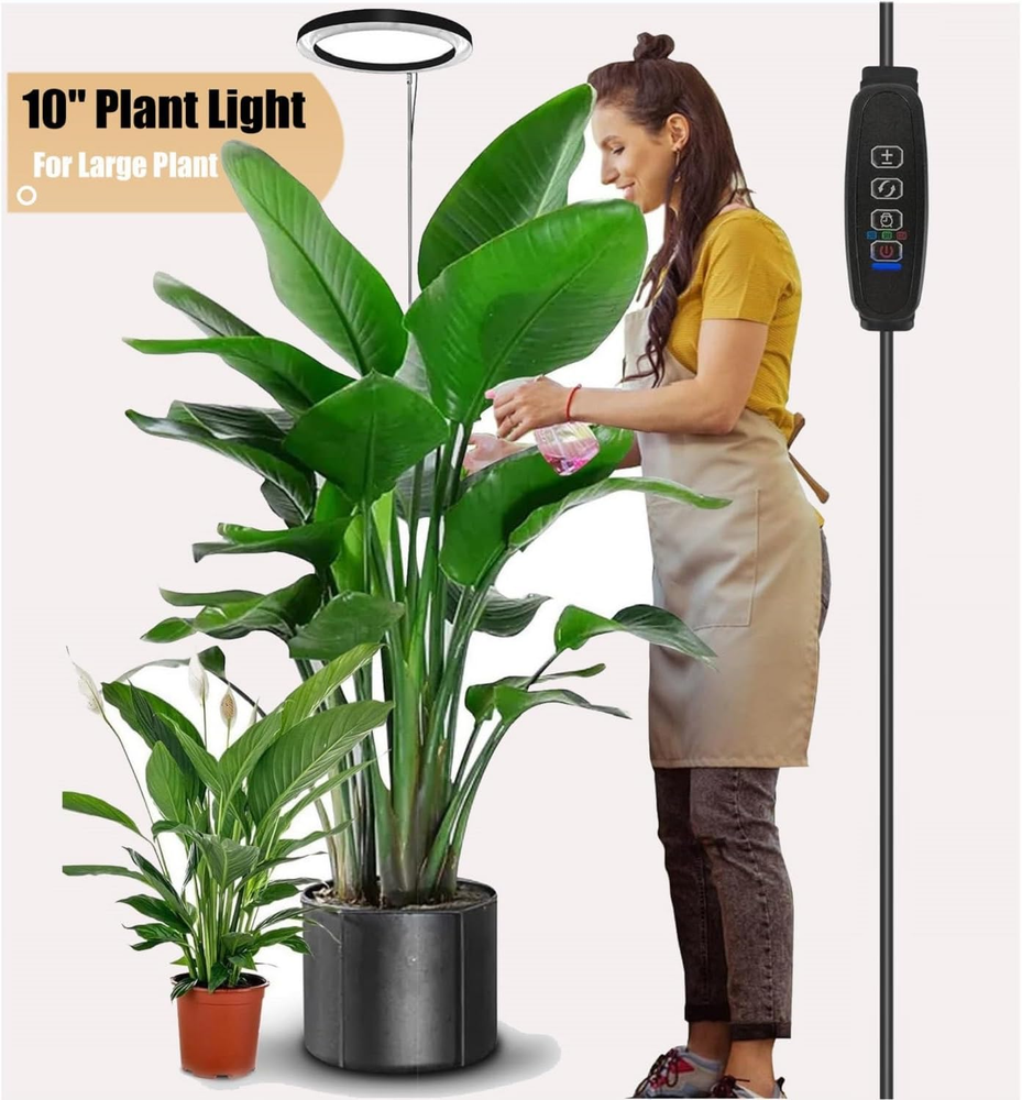 10" Grow Lights for Indoor Full Spectrum, Indoor Plant Light for Indoor Growing 10" Grow Lights for Indoor Full Spectrum, Indoor Plant Light for Indoor Growing