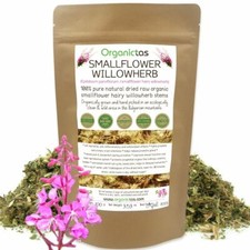 Té de hierbas orgánico EPILOBIUM PARVIFLORUM hierba de sauce sistema urinario de próstata 100 g
