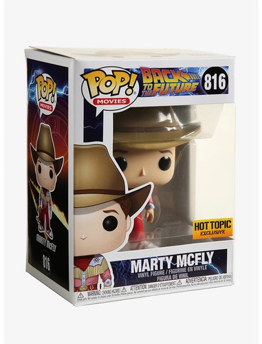 Funko Pop! Cowboy Marty McFly Back to 