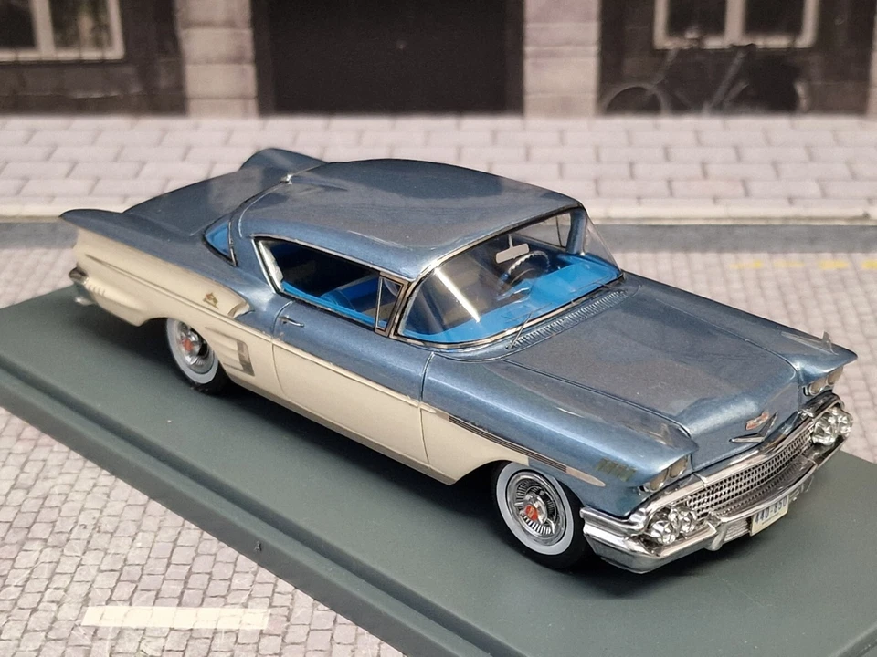 NEO SCALE MODELS 1/43 - CHEVROLET BEL AIR HARD-TOP COUPE 1958 - Immagine 4 di 4