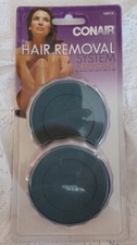 CONAIR the HAIR REMOVAL SYSTEM 2 REPLACEMENT PADS HBRP08 MODELS HB1, HB1R, HB3 5