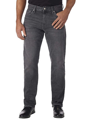 Calvin Klein Men's Straight Fit Jeans Claree Grey