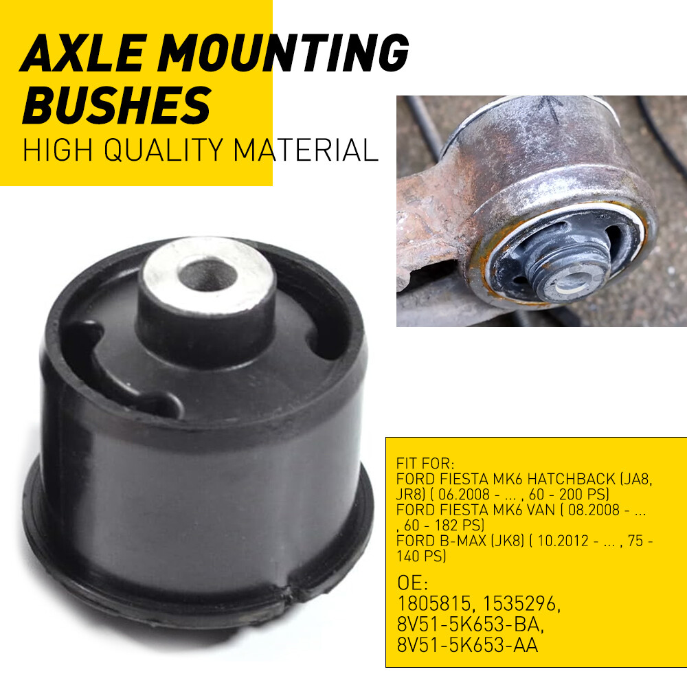AXLE MOUNTING BUSHES SUSPENSION 1535296 1805815 UK For FORD FIESTA