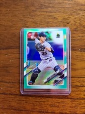 2021 Topps Chrome NPB Souma Uchiyama Aqua Refractor #/199 RC Japan