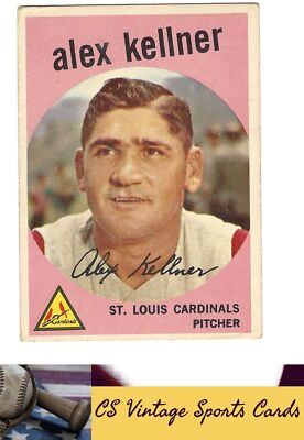1959 Topps #101 Alex Kellner