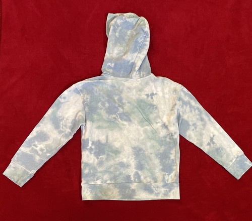 Batman Unisex Kid's Long Sleeve Tie-Dye "Batman" Pullover Hoodie Size: L (10-12) - Picture 7 of 8