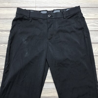 Nike Golf Men's 34x32 Flex Core Golf Pants Black Standard Fit