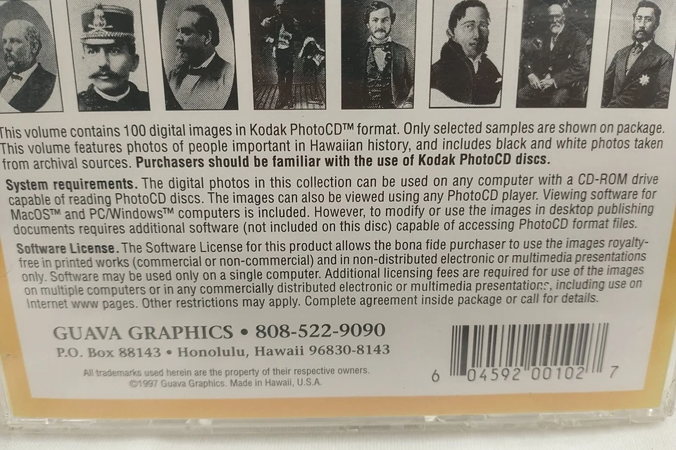 PEOPLE IN HAWAIIAN HISTORY - 100 DIGITAL STOCK PHOTOGRAPHS ON CD ROM OOP! NEW! - Image 3 of 4