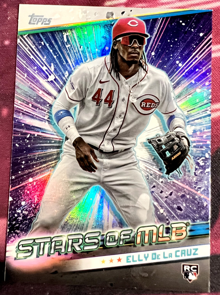 2024 Topps Series 1 - Stars of MLB Red #SMLB-23 Elly De La Cruz /70 (RC)