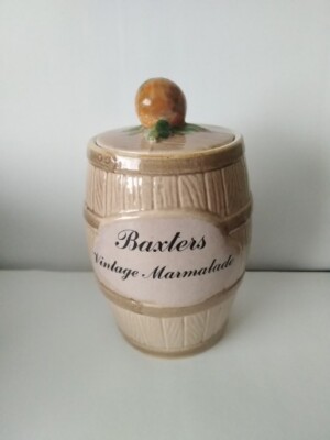 Vintage Govancraft Baxter s Vintage Marmalade Preserve Pot Scotland 