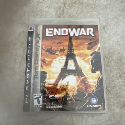 Tom Clancys EndWar Sony PlayStation 3 PS3 Complete CIB New Sealed